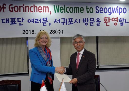 Burgemeester Melissant op handelsmissie: dag 3 ‘Op naar Seogwipo’